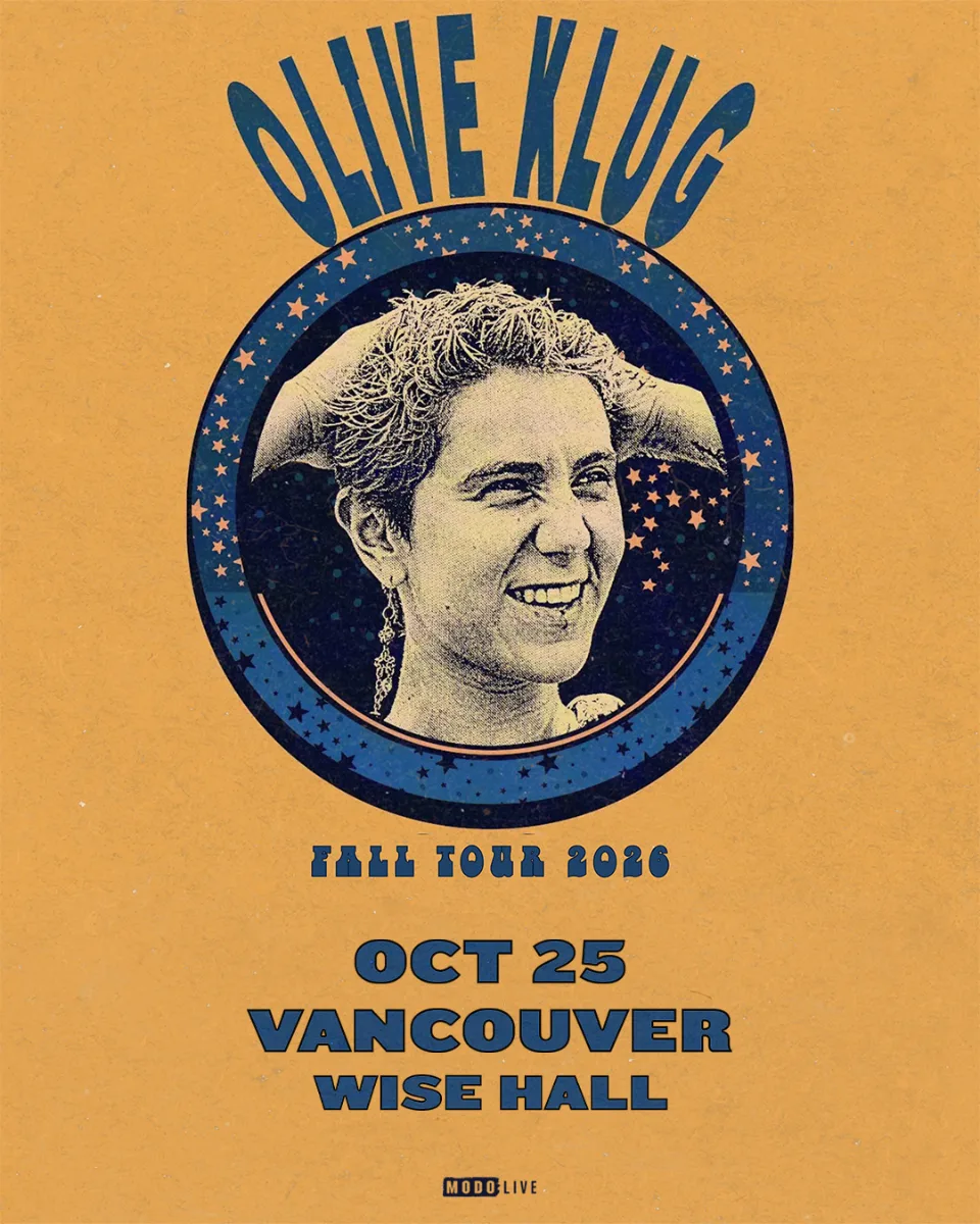 Show poster for Olive Klug at The Wise Hall