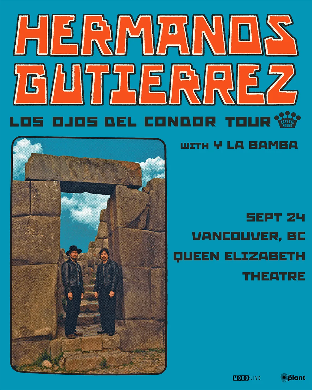 Show poster for HERMANOS GUTIÉRREZ at Queen Elizabeth Theatre