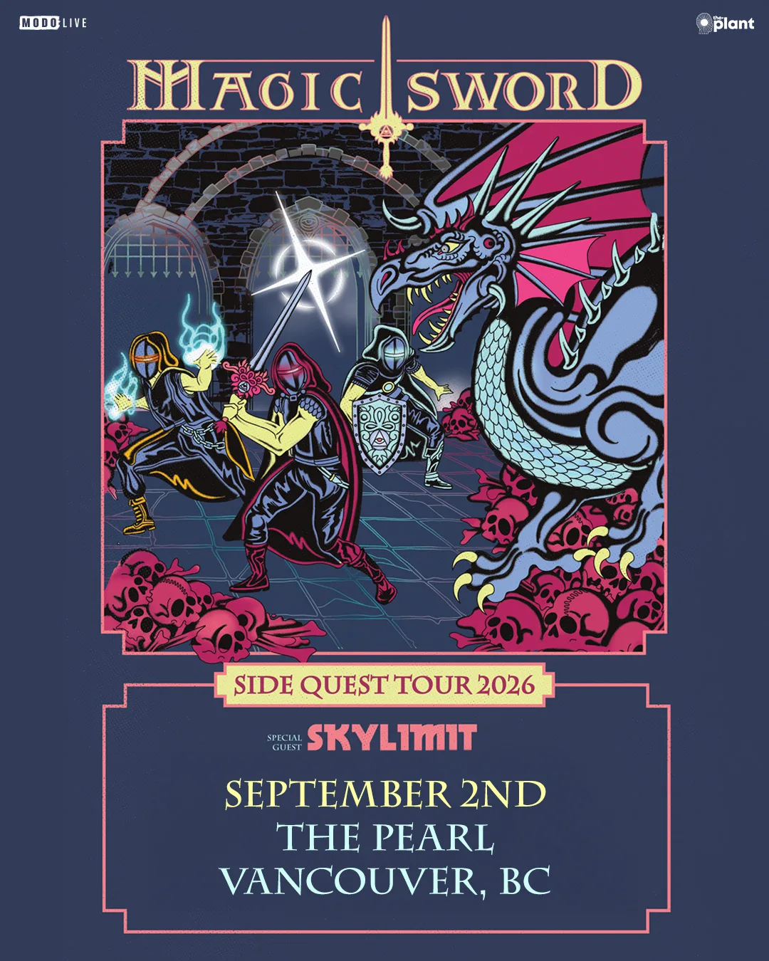 Show poster for MAGIC SWORD at The Pearl