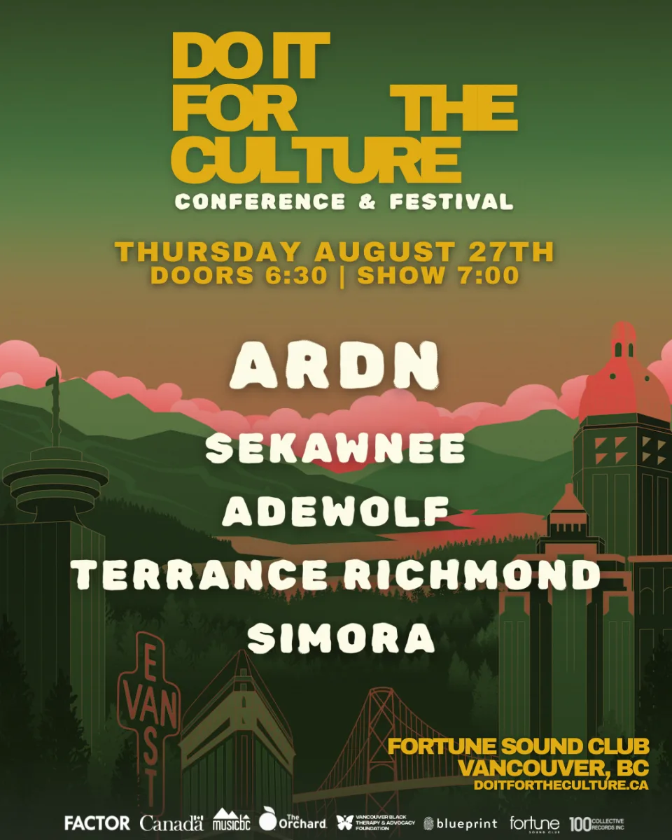 Show poster for Do It For the Culture - Day 1 - ARDN at Fortune Sound Club