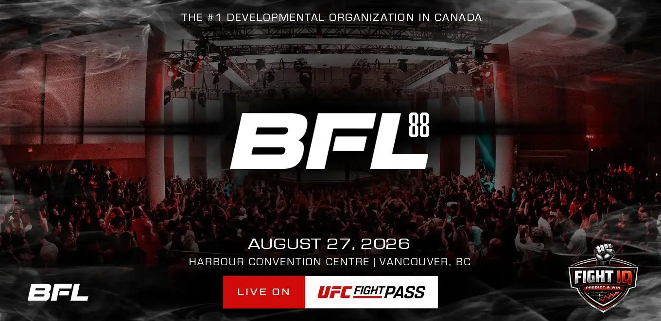 Show poster for BFL 88 at Harbour Event Centre