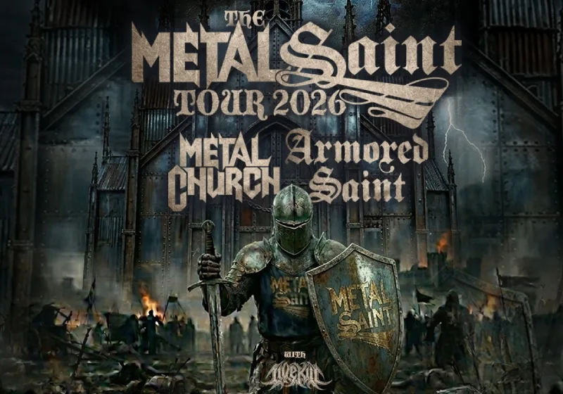 Show poster for METAL CHURCH at Rickshaw Theatre