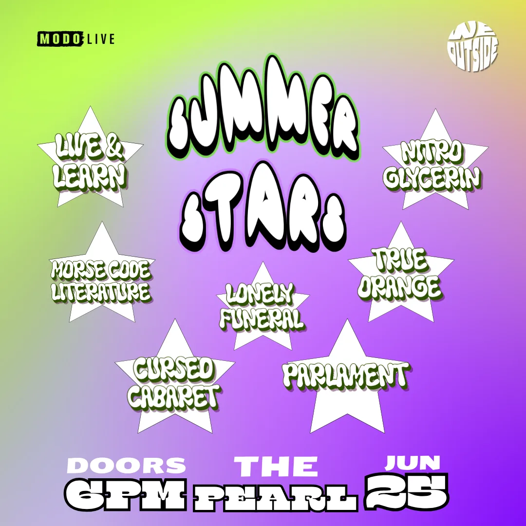 Show poster for SUMMER STARS at The Pearl