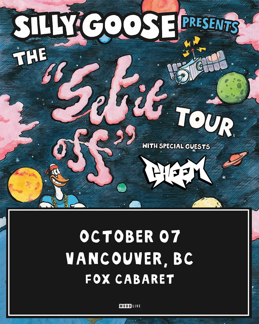 Show poster for SILLY GOOSE at The Fox Cabaret