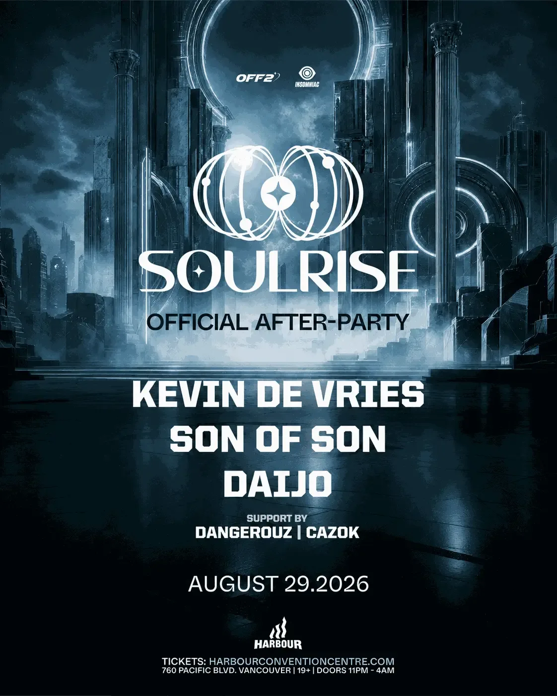 Show poster for Soulrise Official After at Harbour Event Centre
