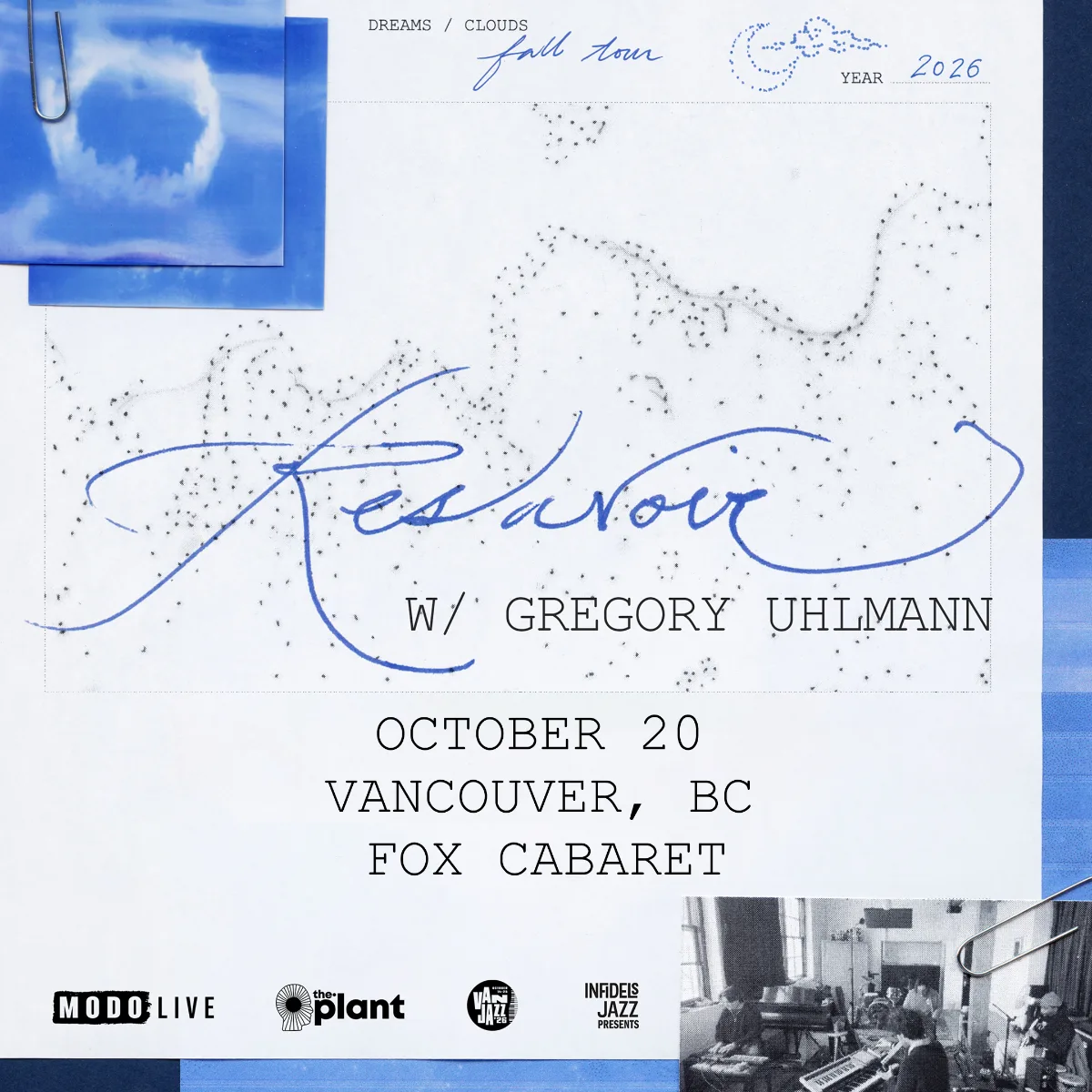 Show poster for Resavoir at The Fox Cabaret