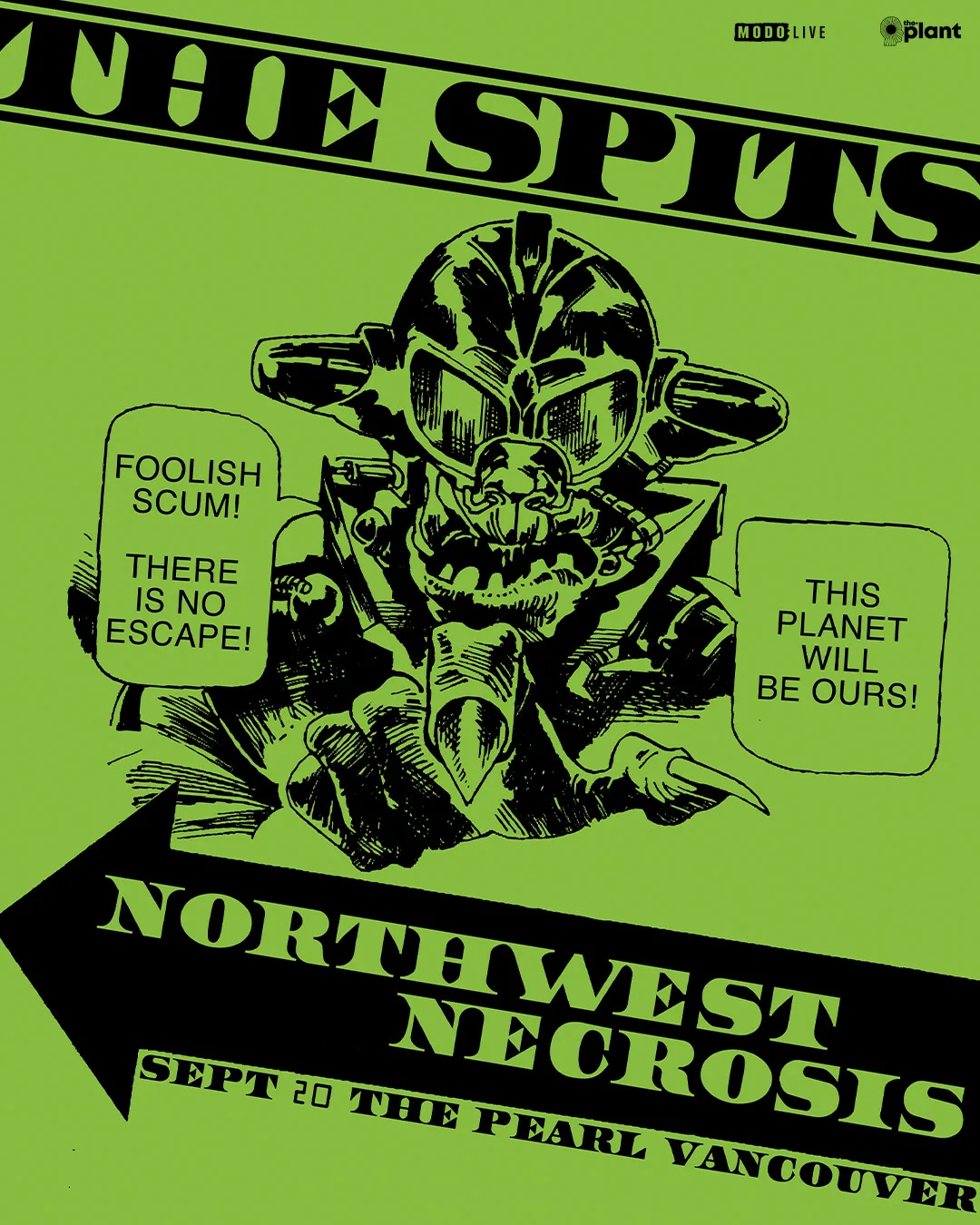 Show poster for THE SPITS at The Pearl