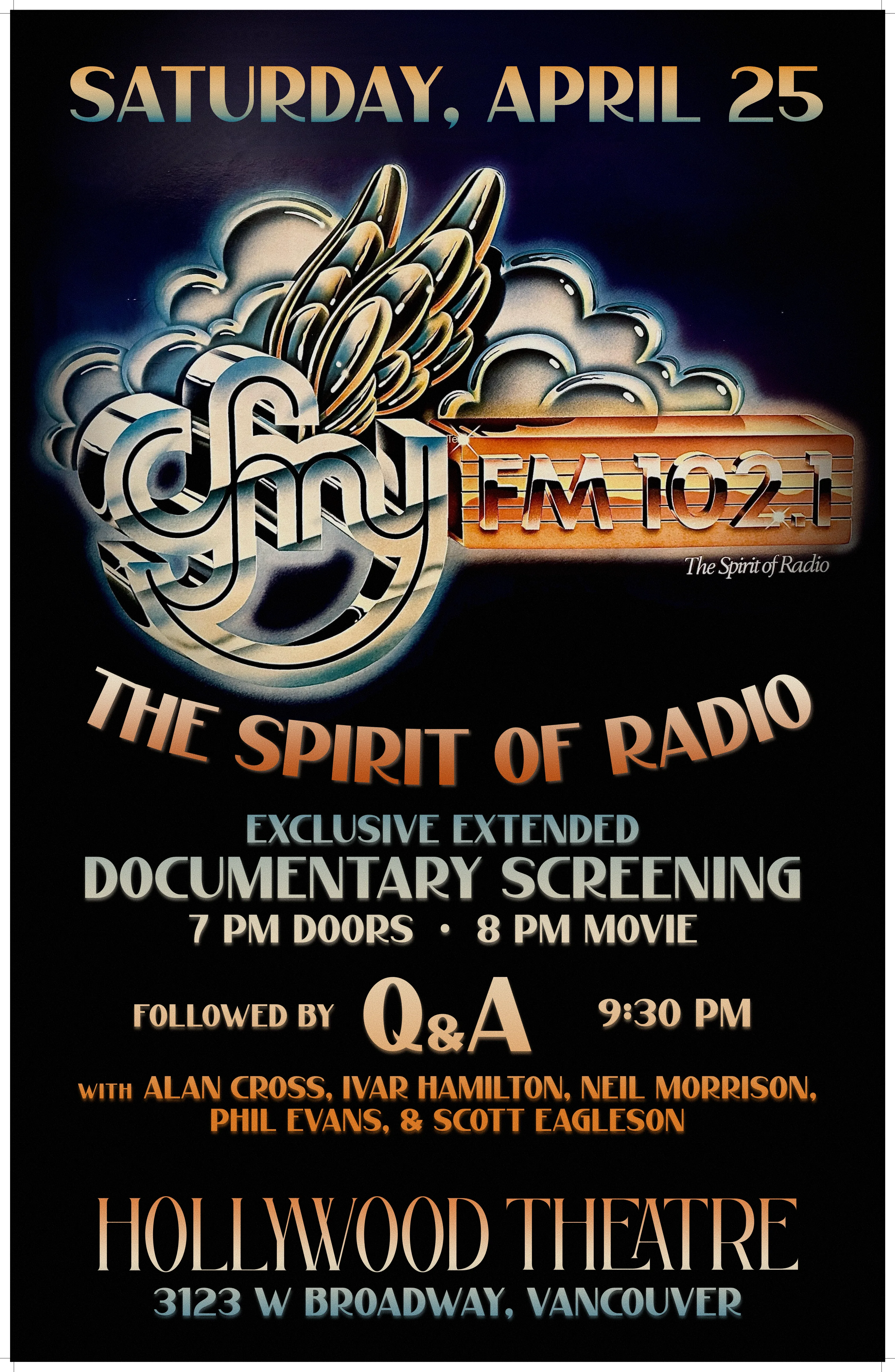 poster for The Spirit of Radio, by Koby Cobb-Vialet