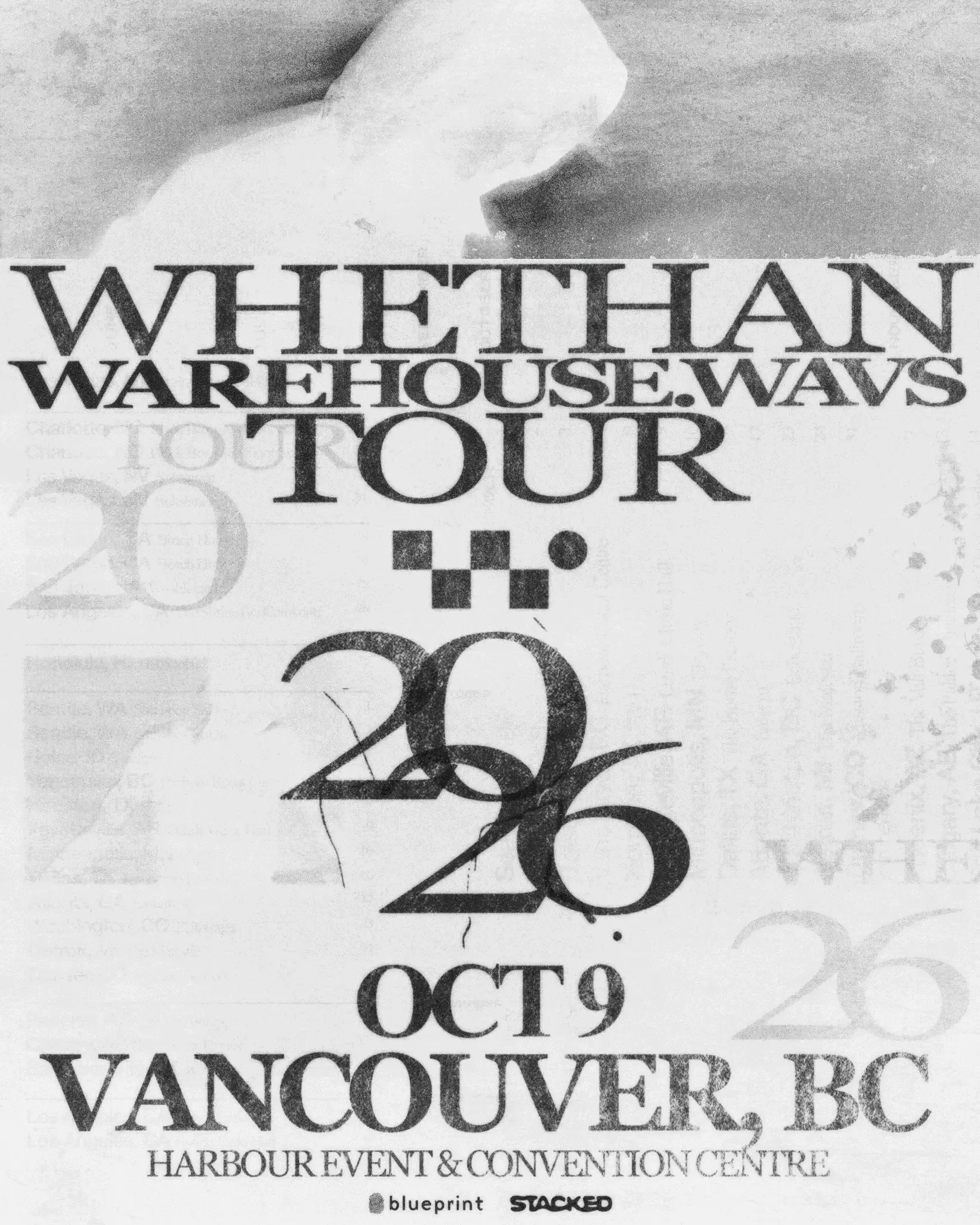 Show poster for WHETHAN at Harbour Event Centre