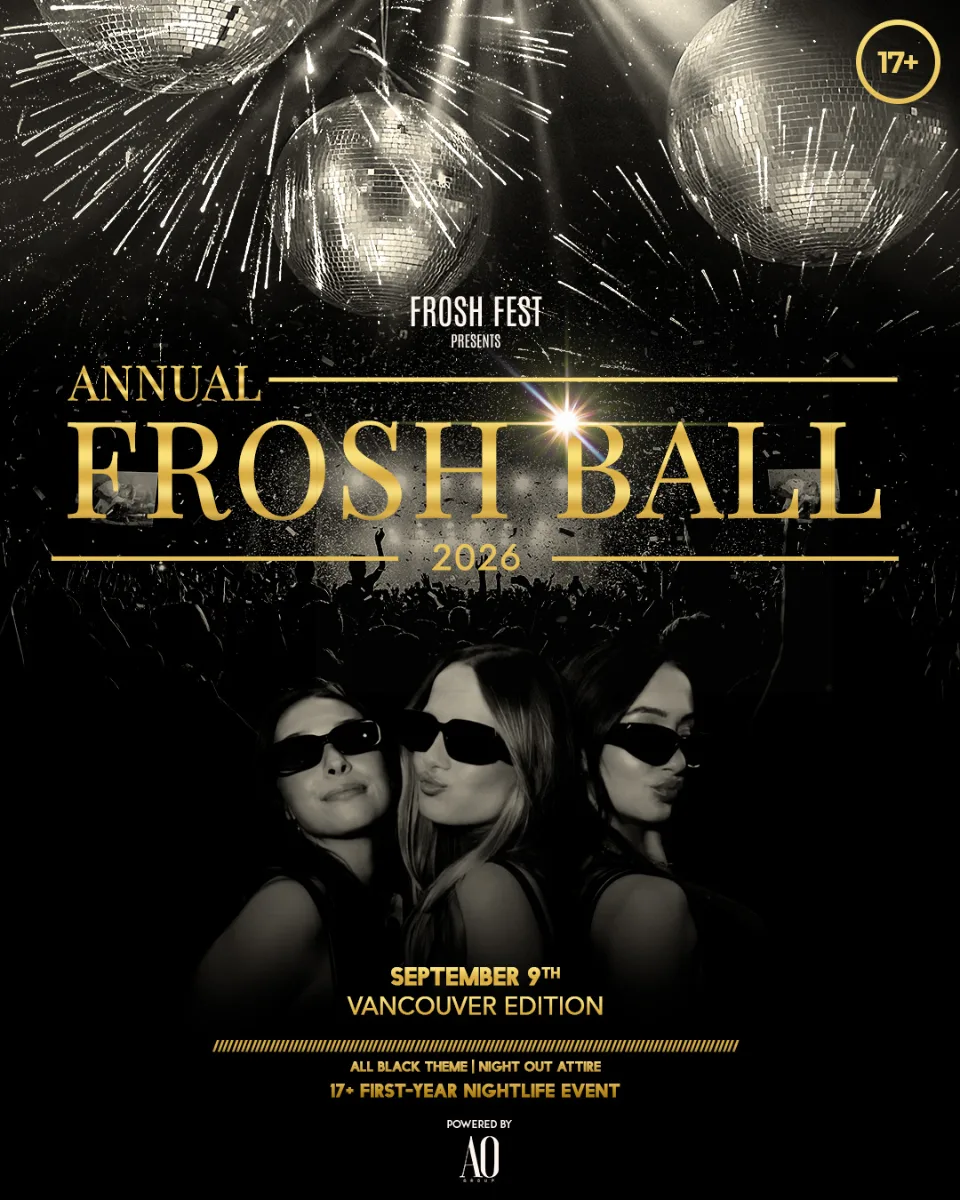 Show poster for ANNUAL FROSH BALL 2026 at The Pearl