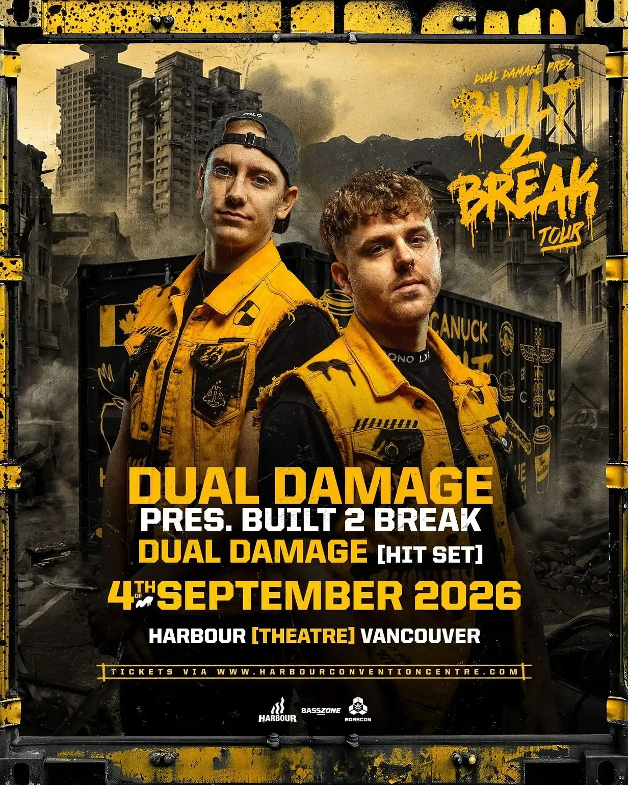 Show poster for Built 2 Break at Harbour Event Centre