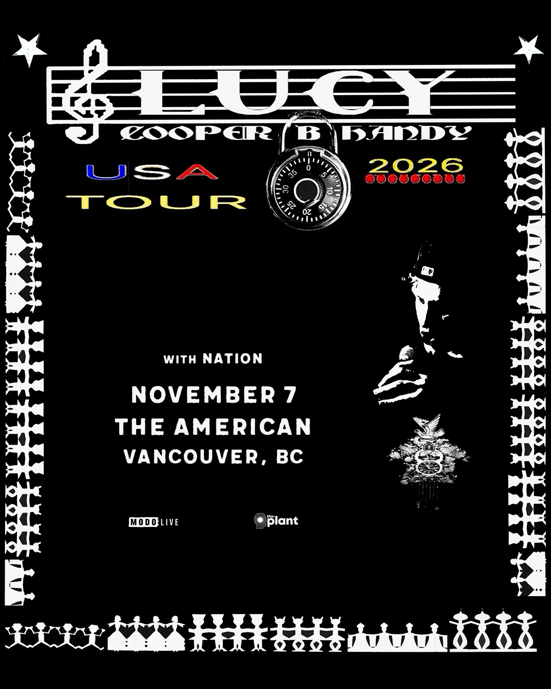 Show poster for LUCY (COOPER B. HANDY) at The American