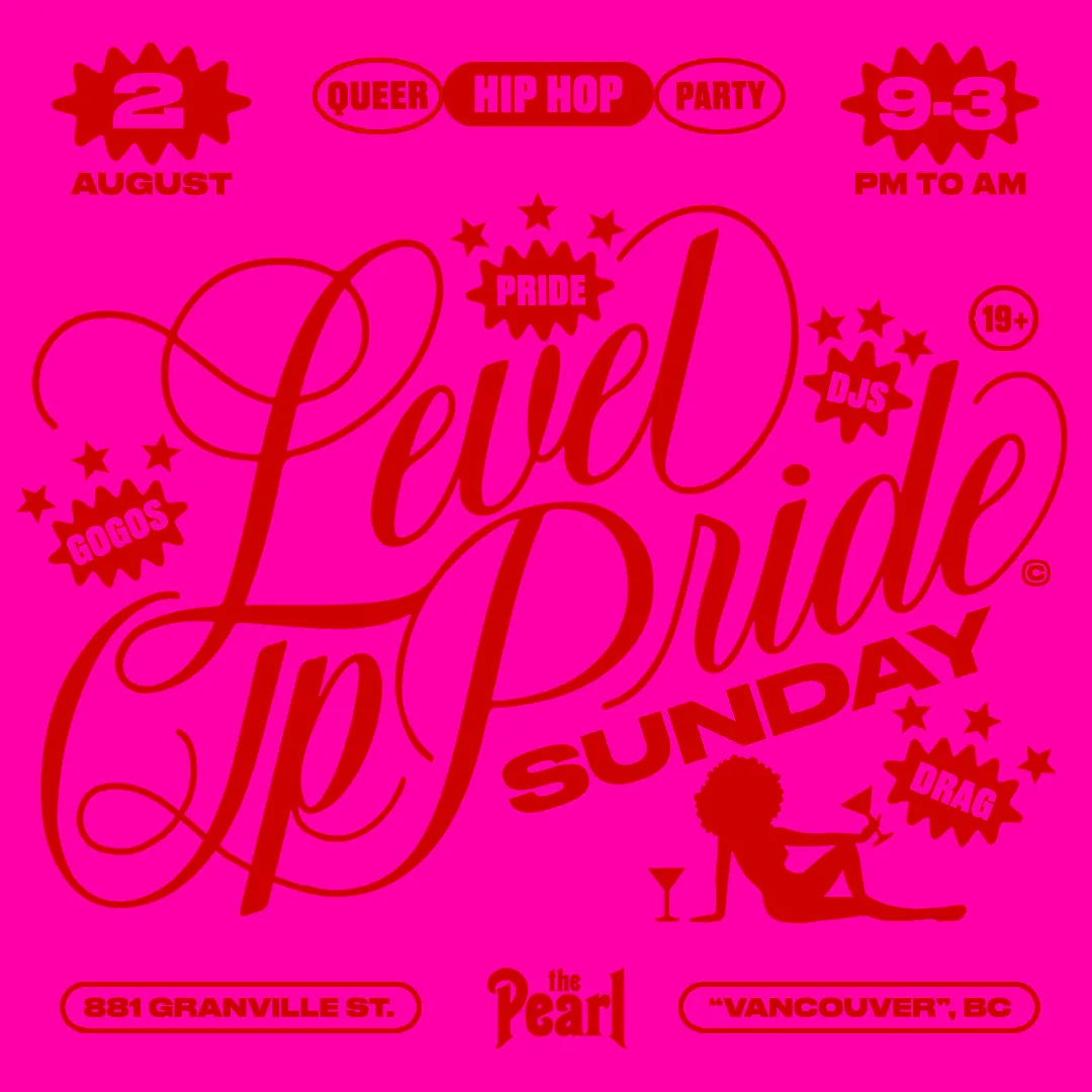 Show poster for Level Up // Pride Sunday at The Pearl