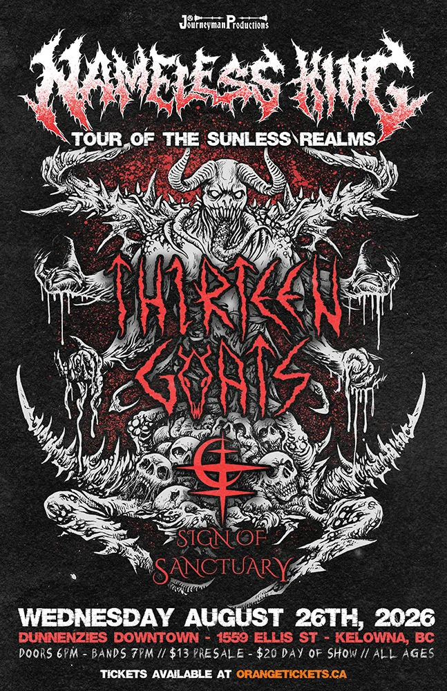 Show poster for NAMELESS KING at DunnEnzies