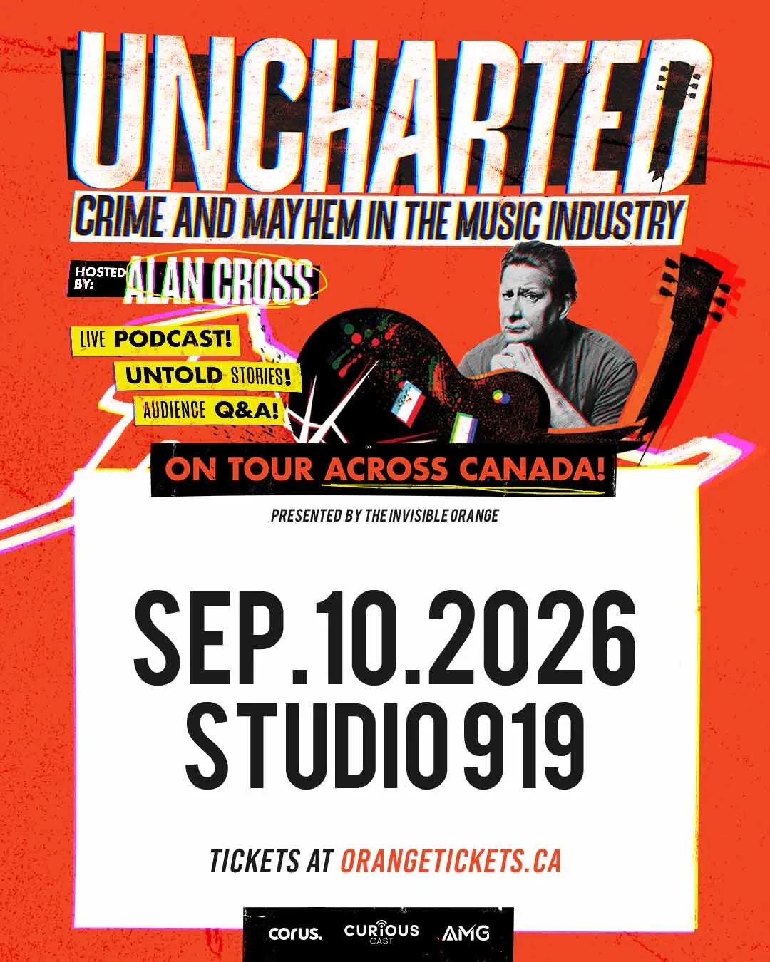 Show poster for UNCHARTED: Live in Victoria at Studio 919