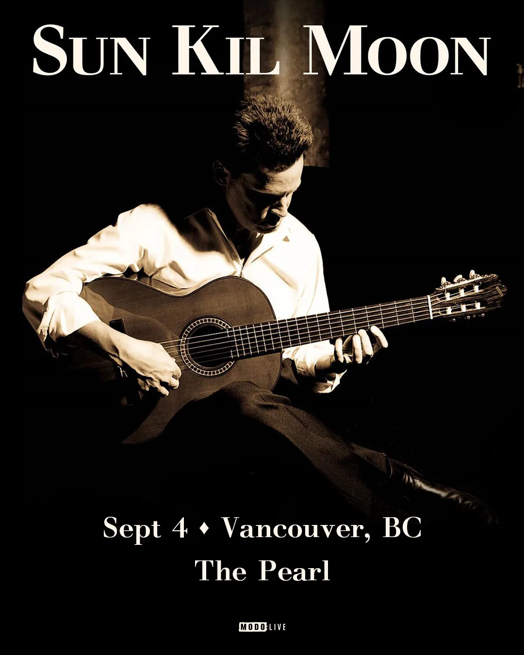 Show poster for SUN KIL MOON at The Pearl