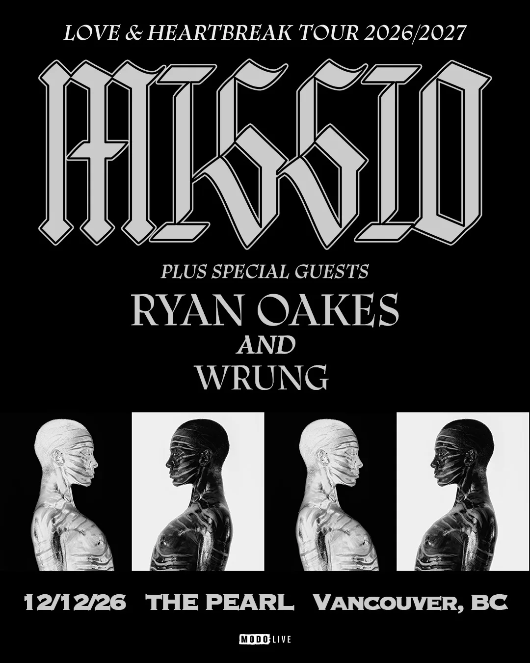 Show poster for MISSIO at The Pearl