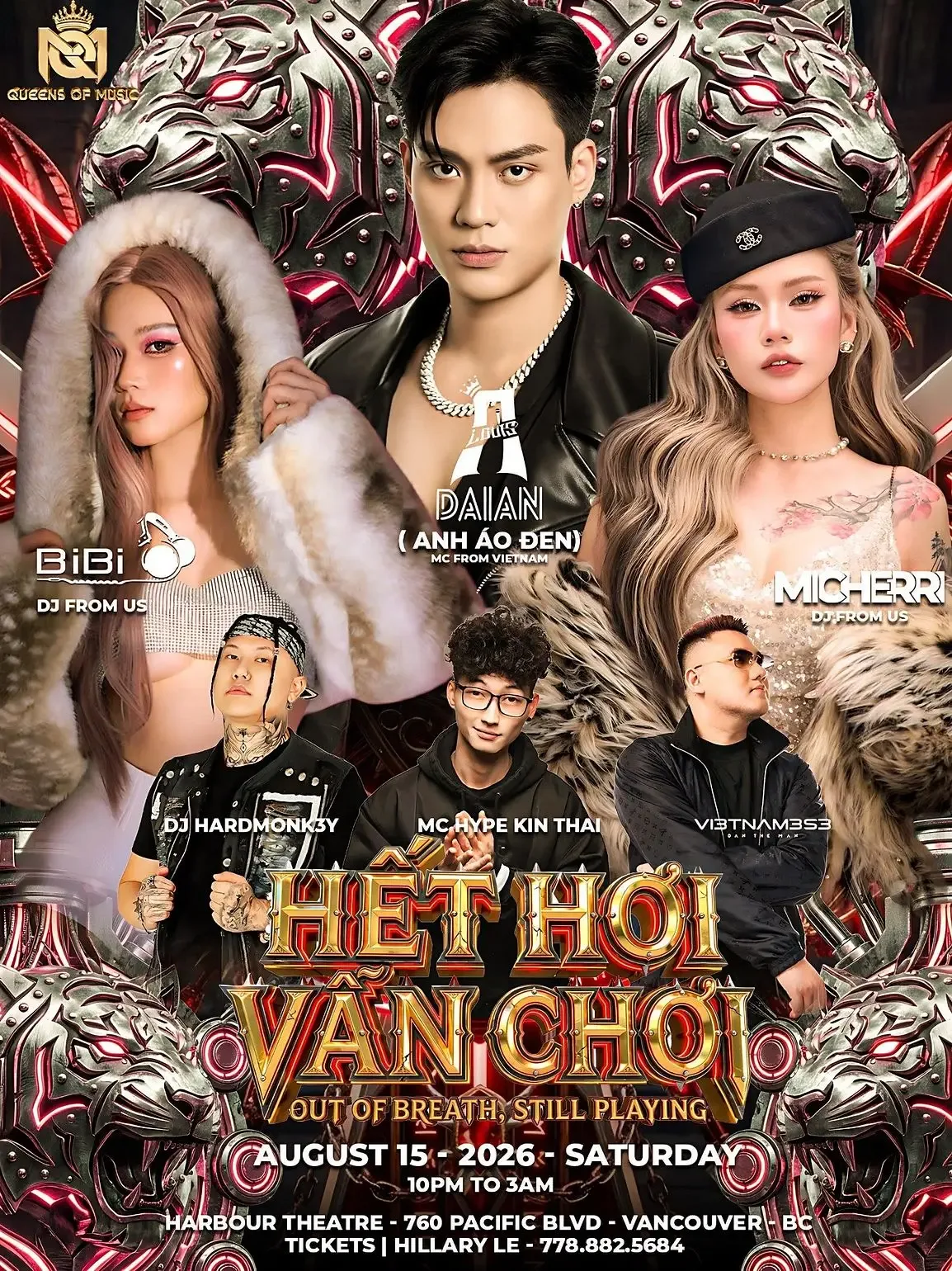 Show poster for HẾT HƠI, VẪN CHƠI - OUT OF BREATH, STILL PLAYING at Harbour Event Centre