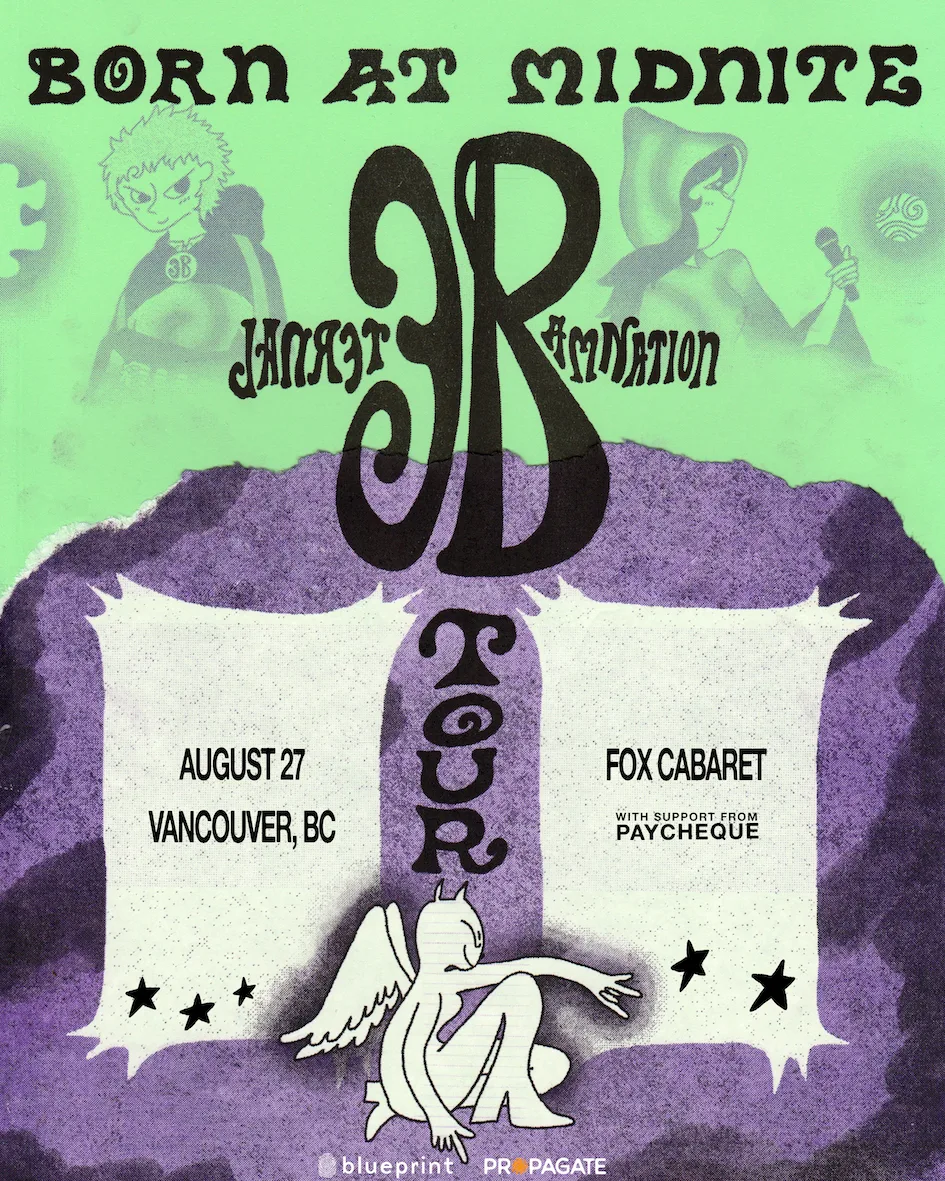 Show poster for Born At Midnite at The Fox Cabaret