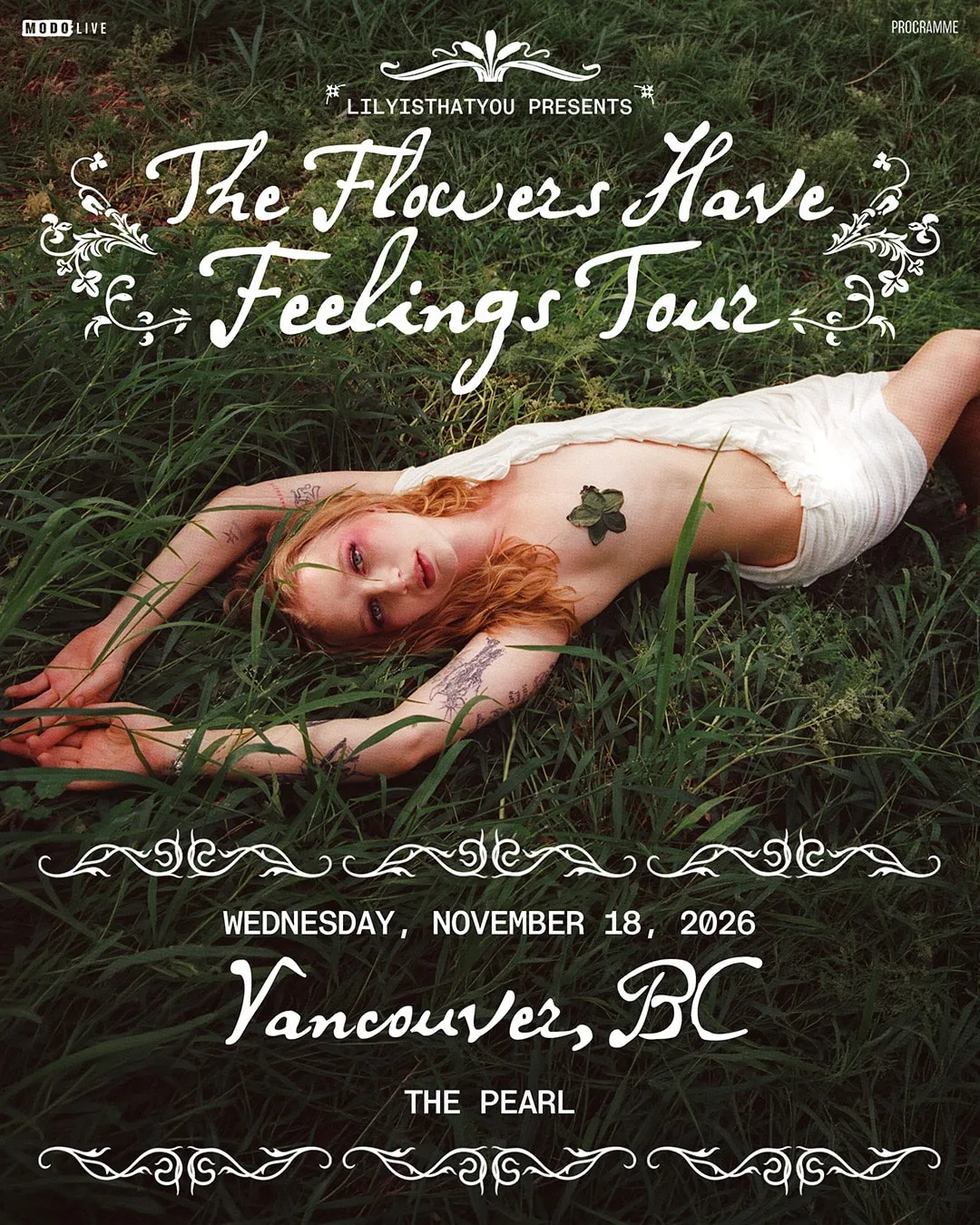 Show poster for LILYISTHATYOU at The Pearl