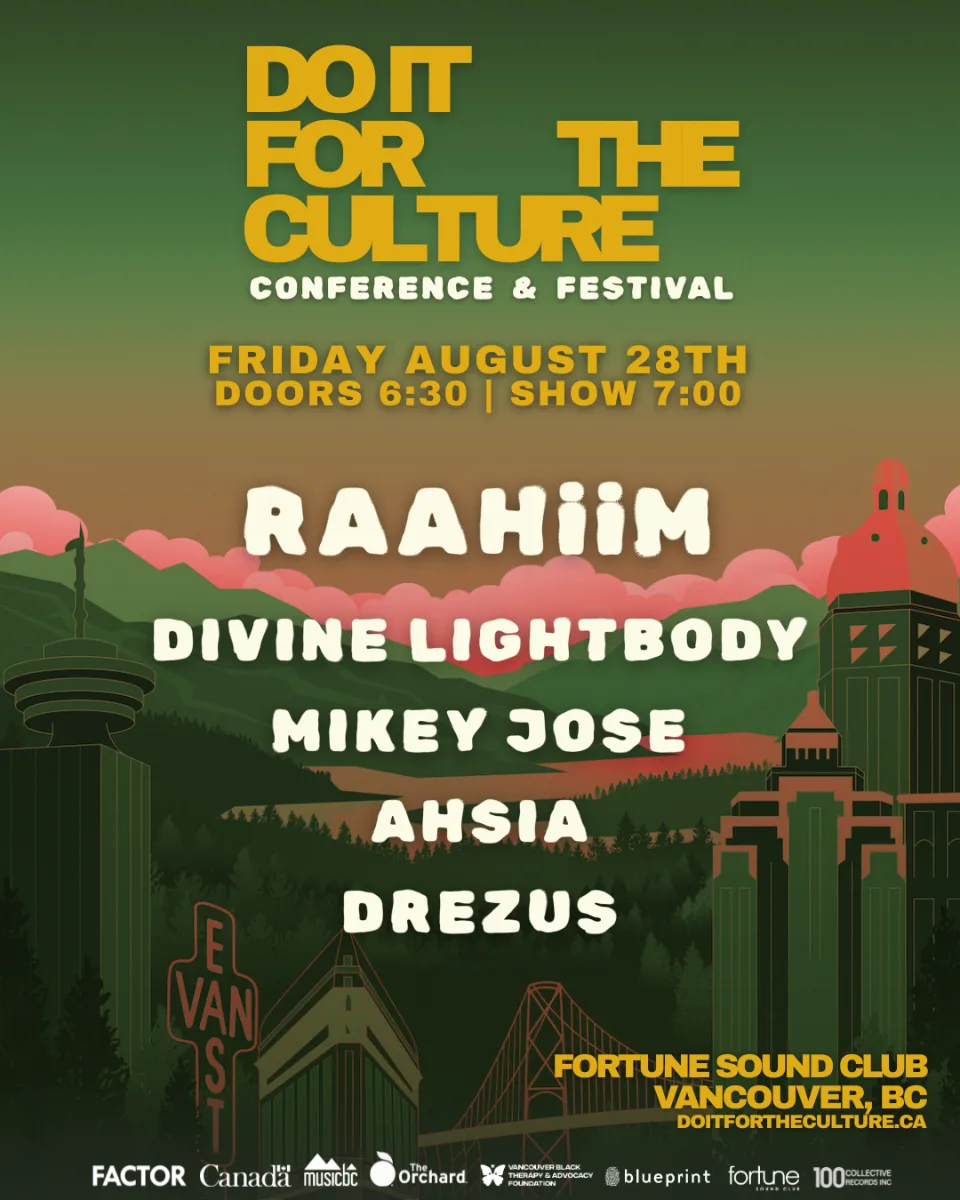 Show poster for Do It For the Culture - Day 2 - RAAHiiM at Fortune Sound Club