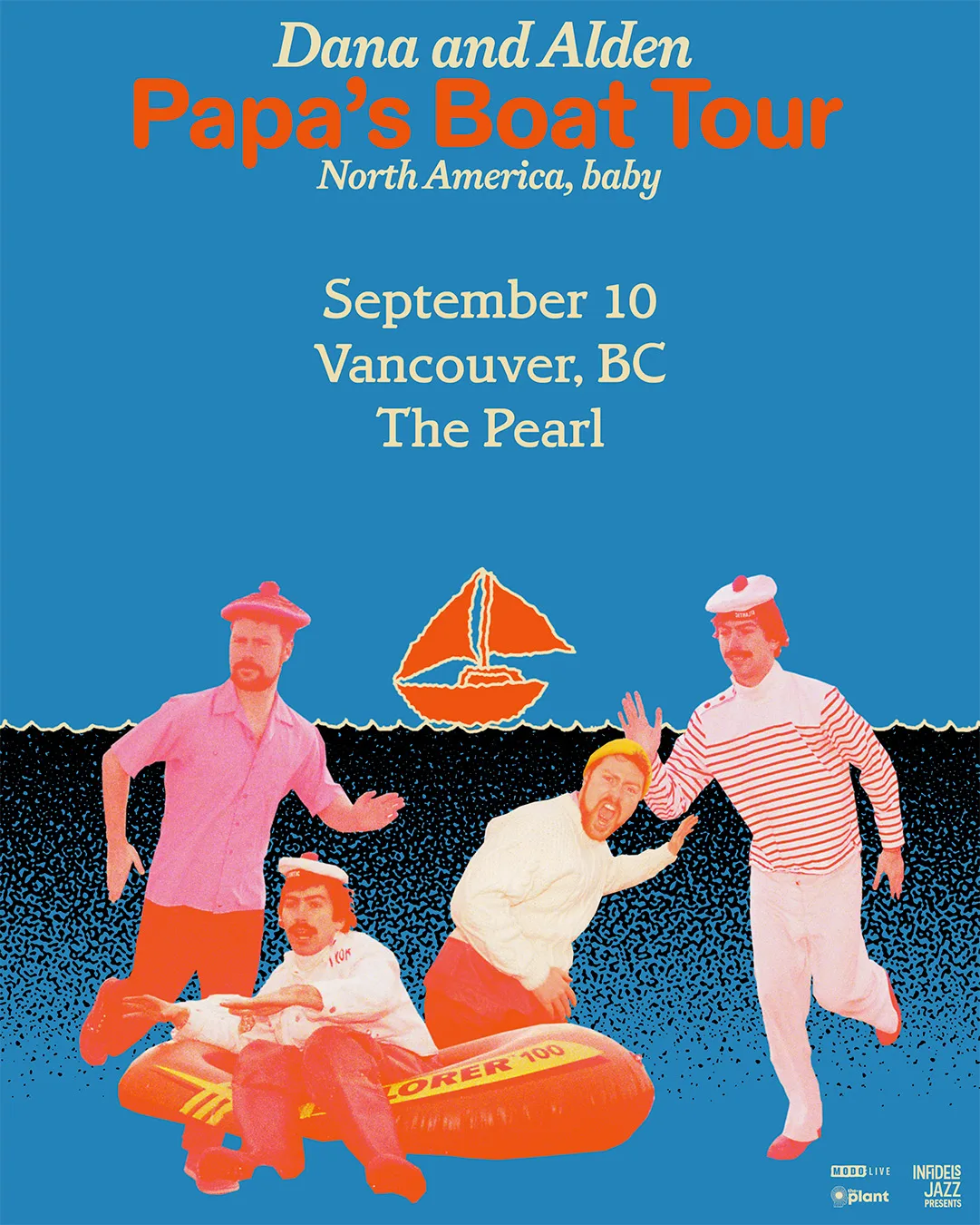 Show poster for DANA AND ALDEN at The Pearl