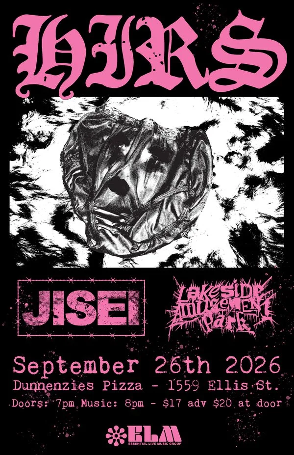 Show poster for THE HIRS COLLECTIVE at DunnEnzies