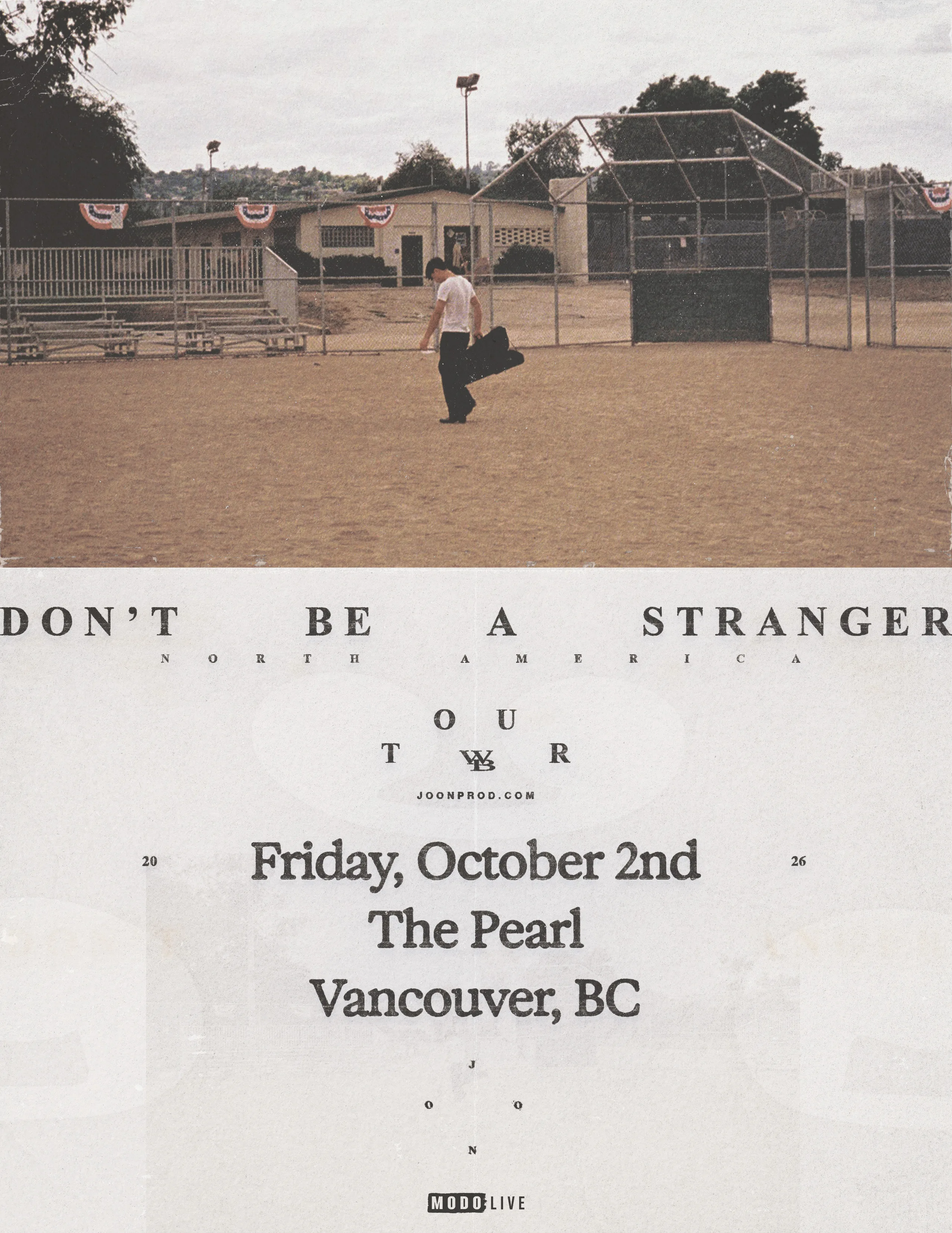 Show poster for JOON at The Pearl