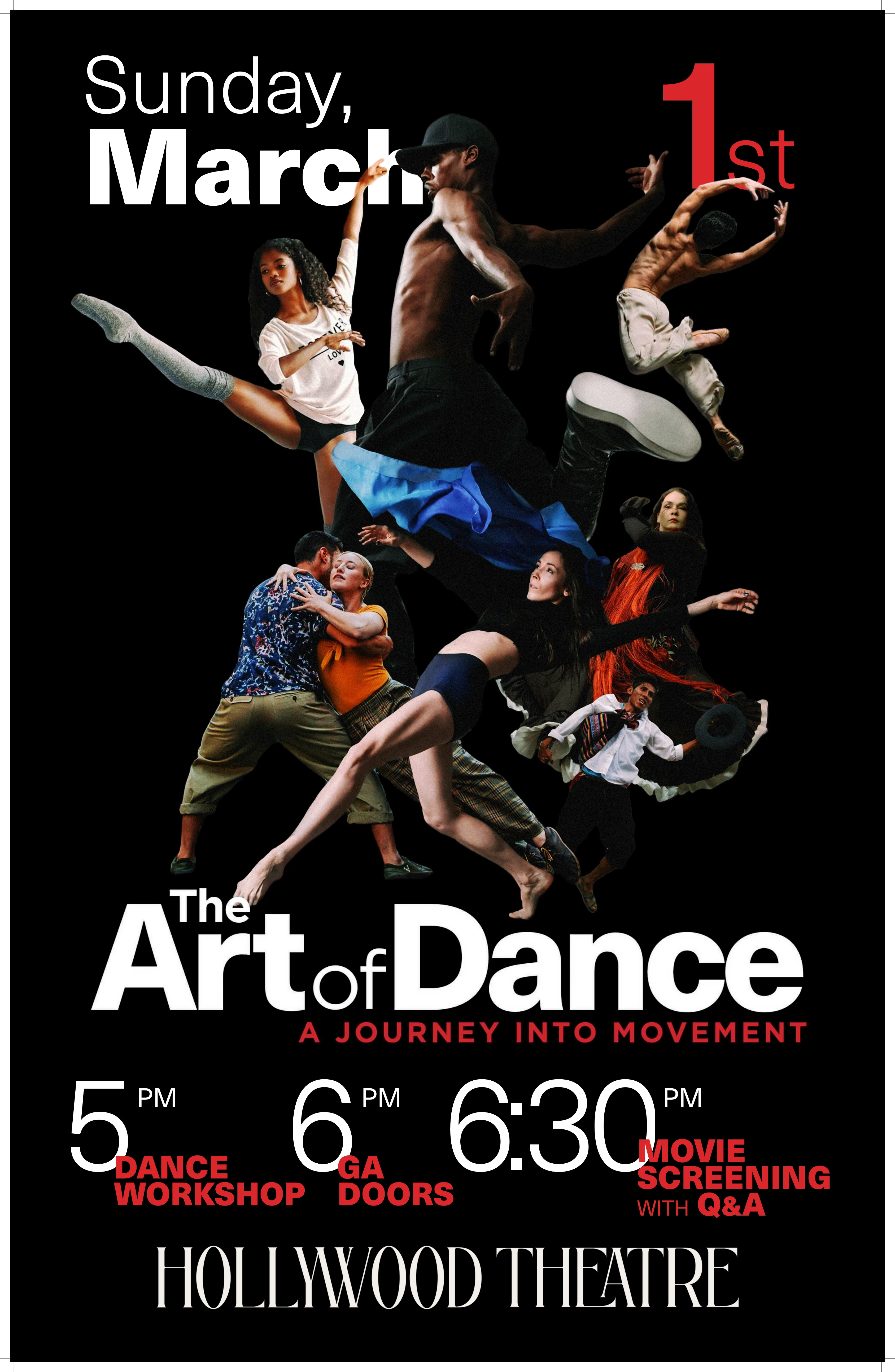 poster for The Art of Dance: A Journey into Movement, by Koby Cobb-Vialet