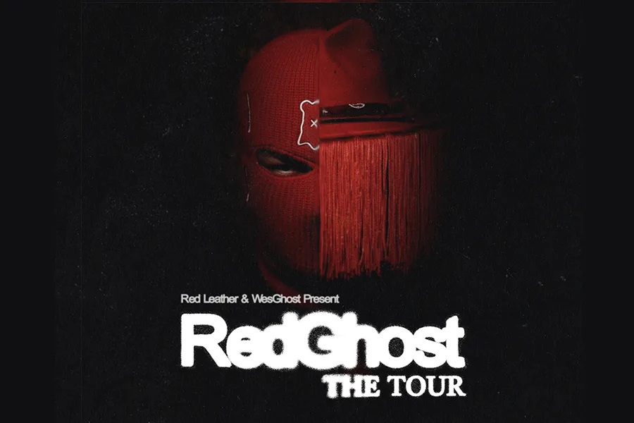 Show poster for WesGhost & Red Leather at Hollywood Theatre