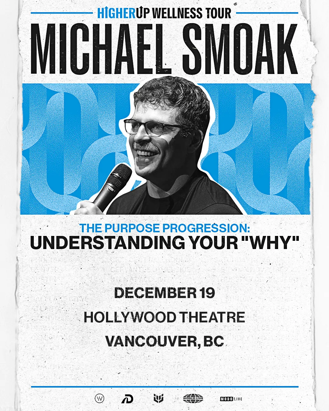 Show poster for MICHAEL SMOAK at Hollywood Theatre