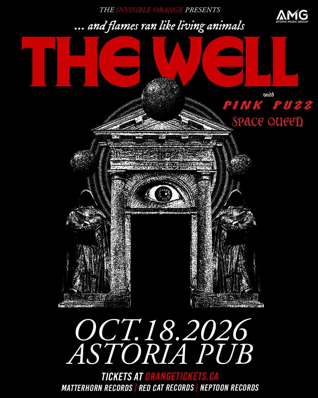 Show poster for THE WELL at Astoria Pub