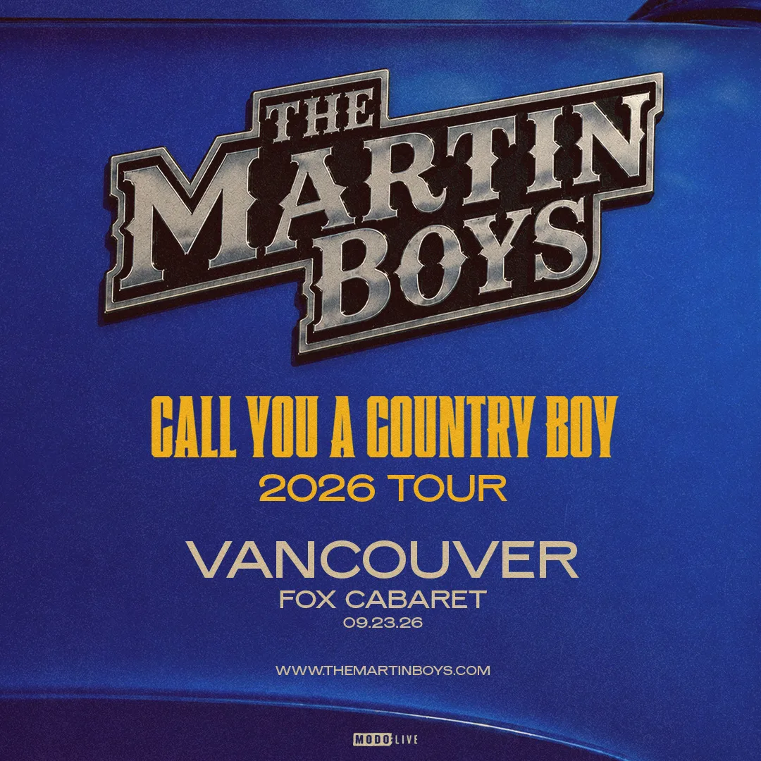 Show poster for The Martin Boys at The Fox Cabaret