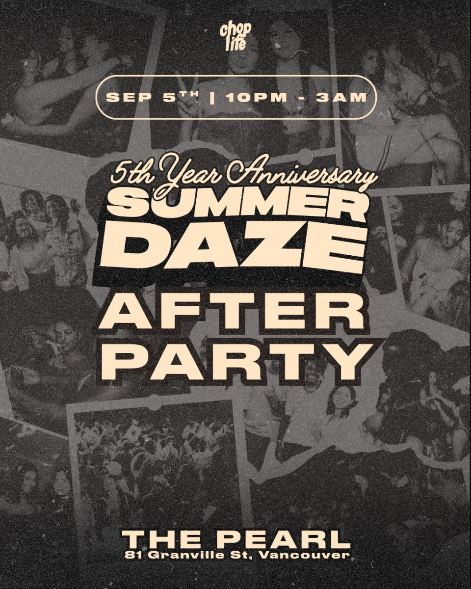 Show poster for SUMMERDAZE 5TH ANNIVERSARY AFTER PARTY at The Pearl
