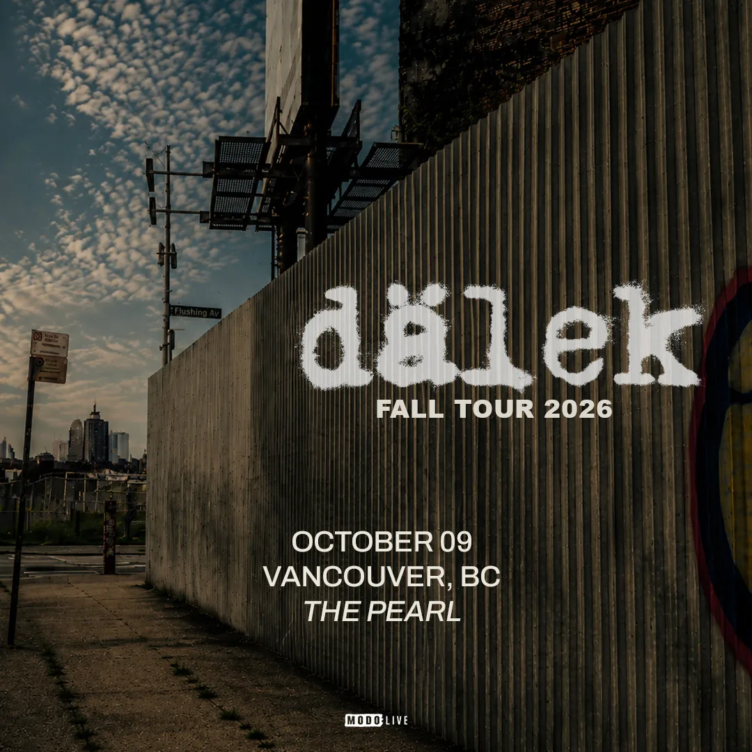 Show poster for dälek at The Wise Hall