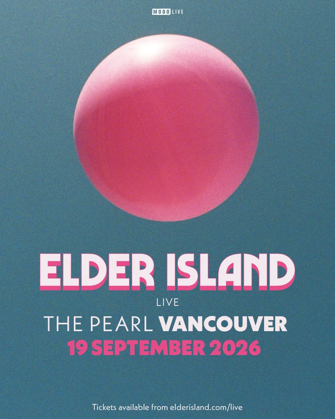 Show poster for ELDER ISLAND at The Pearl