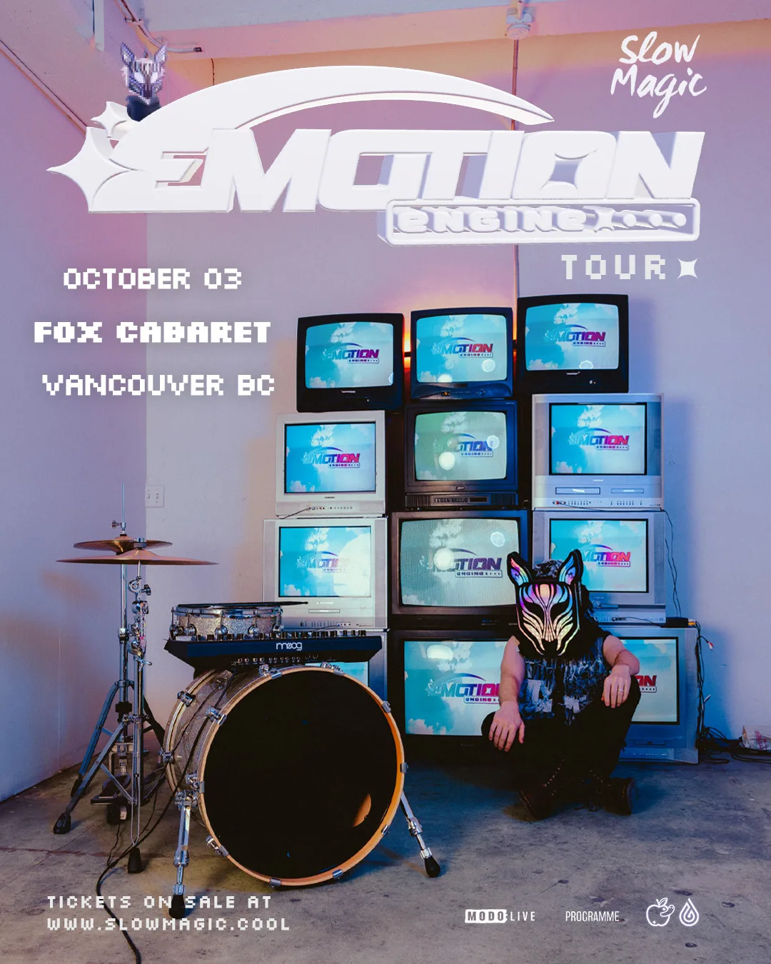 Show poster for Slow Magic at The Fox Cabaret