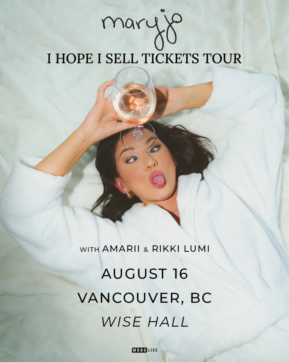 Show poster for maryjo at The Wise Hall