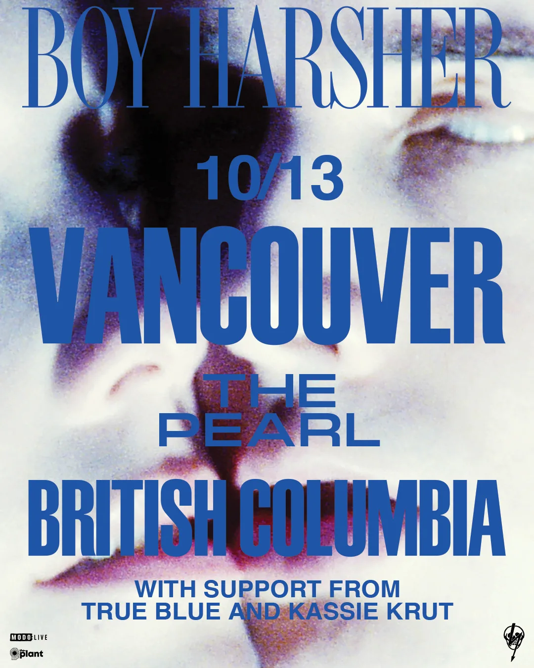 Show poster for BOY HARSHER at The Pearl